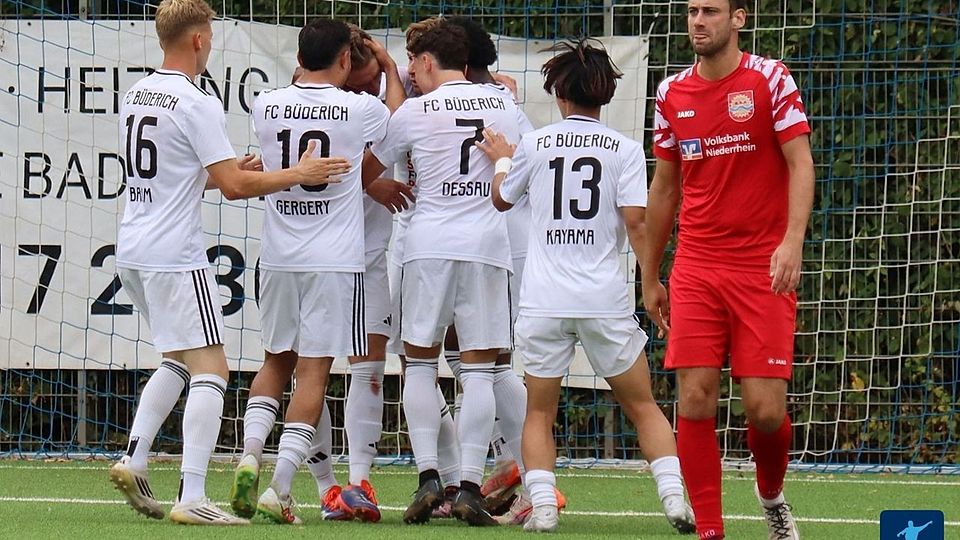 Der FC Büderich war in Torlaune.