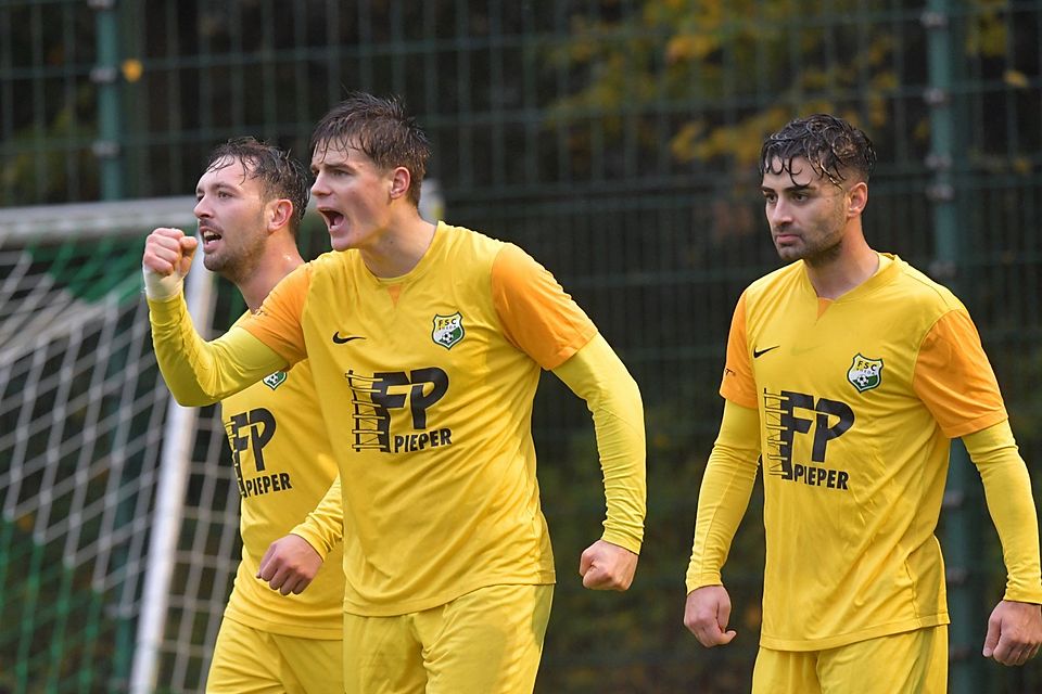 Der FSC Rheda um (v. l.) Luis Sievers, Christoph Linnemann und Martin Aciz ist wieder Tabellendritter.