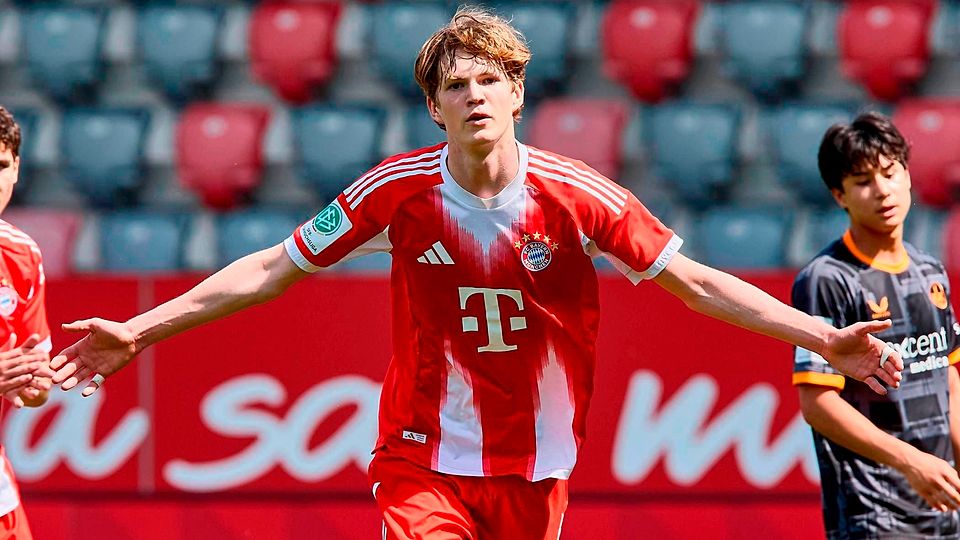 Philipp von Taube kam bereits auf zwei Einsätze bei den Amateuren und stand gegen den VfB Eichstätt in der Startelf.