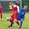 Timo Zausinger (links) musste mit dem SV Wörnitzstein eine überraschende Niederlage gegen den FC Günzburg hinnehmen.