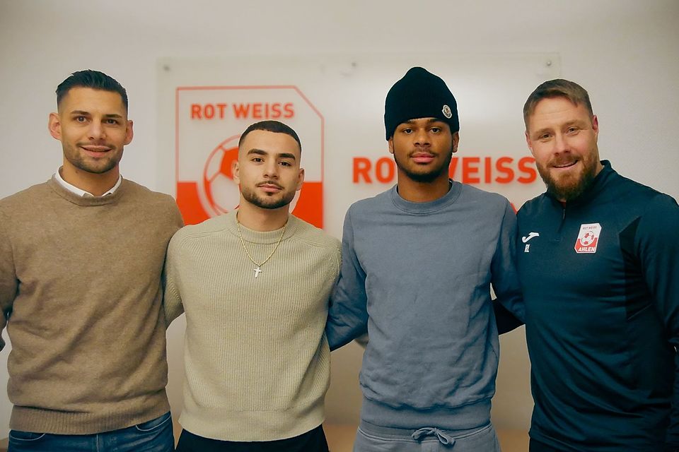 (v. l.:) Luka Tankulic, Iskender Aslan, Jan Nzeba-Bost und Rene Lewejohann. 
