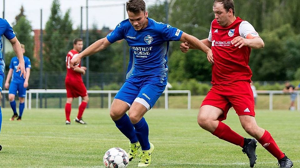 Philip Kreische kehrt von Fahner Höhe zu Büßleben zurück.