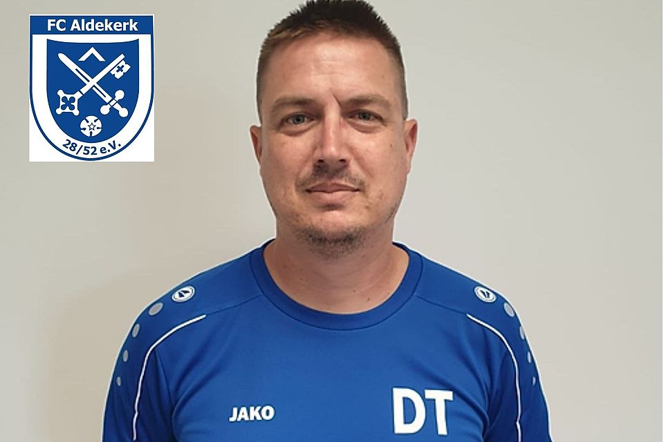 Aldekerk-Trainer Danny Thönes.