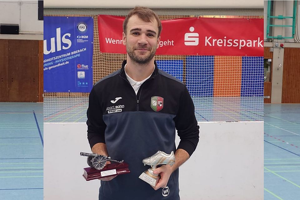 Michael Wiest mit seinen beiden Titeln