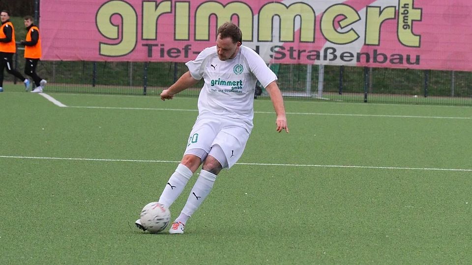 Dario Schumacher geht in der kommenden Spielzeit für die Sportfreunde Niederwenigern auf Torejagd.