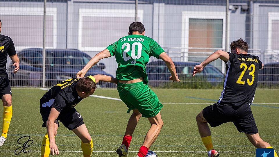 Der SV Geinsheim unterlag dem SV Dersim am Mittwochabend deutlich mit 1:6.