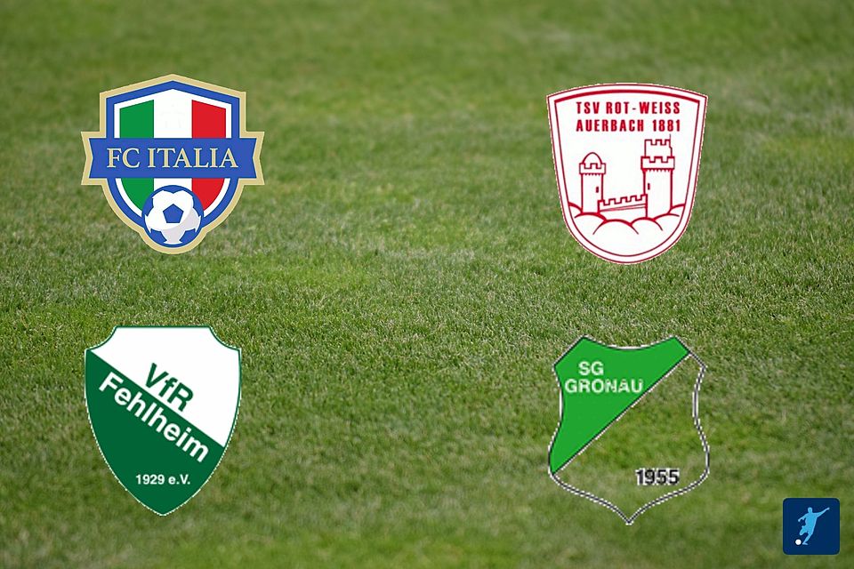 Diese Mannschaften spielen um die Stadtmeisterschaft : FC Italia Bensheim ,TSV Auerbach, VFR Fehlheim und SG Gronau 