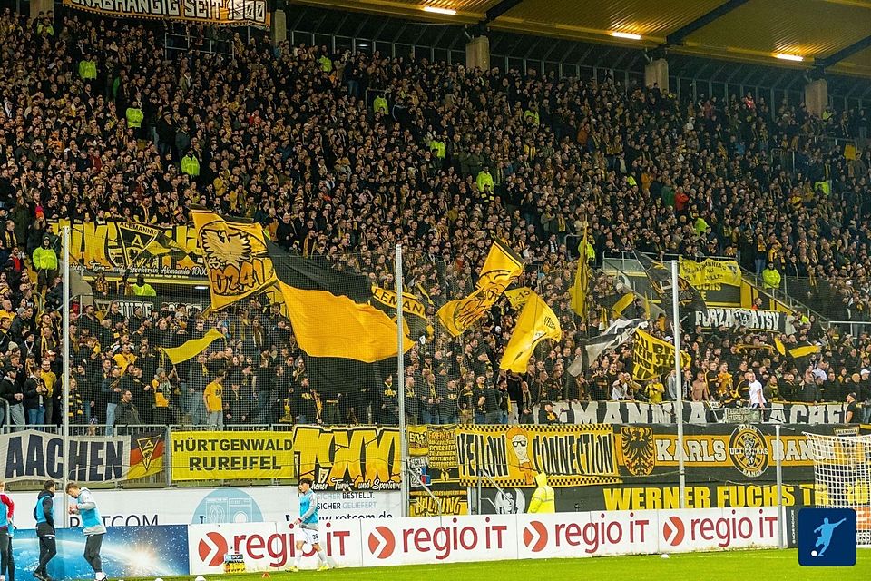 Bekommen das nächste Pokal-Heimspiel: die Fans des TSV Alemannia Aachen.