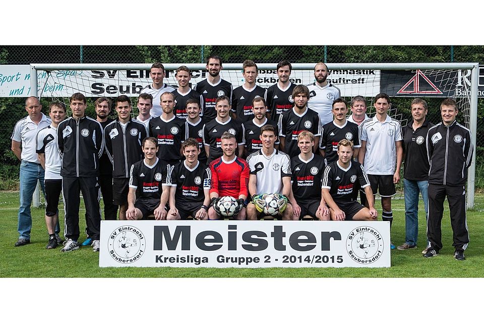 Die Meistermannschaft aus Seubersdorf will sich nun in der Bezirksliga beweisen. F: Verein