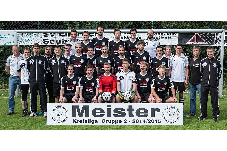 Die Meistermannschaft aus Seubersdorf will sich nun in der Bezirksliga beweisen. F: Verein