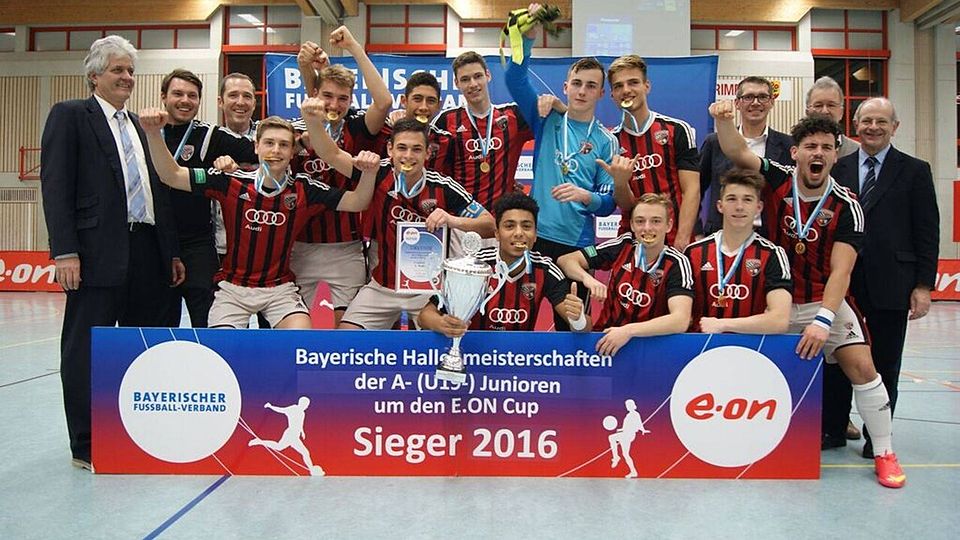 Der FC Ingolstadt ist neuer Bayerischer U19-Hallenmeister   Foto:BFV