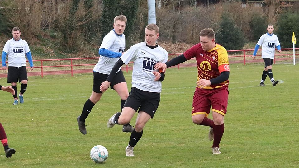 Olaf Schütt (links) und Marcus Lasonczyk gehörten zu den besten Akteuren.
