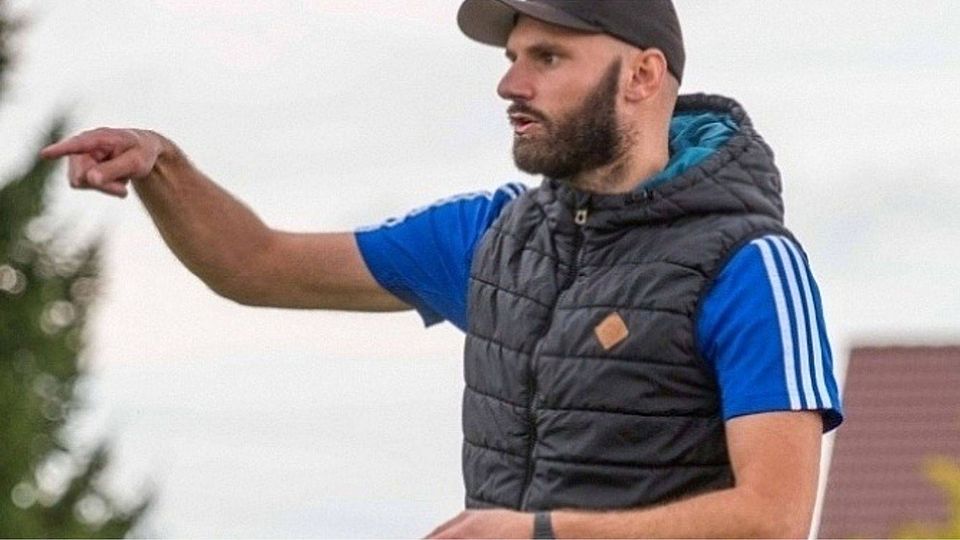 Nach vier Jahren ist am Saisonende Schluss: Trainer André Fuchs verlässt den SV Feldheim.   F.: Simon Bauer