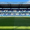 Die Tribüne im Wedaustadion wird am Freitag voll besetzt sein.