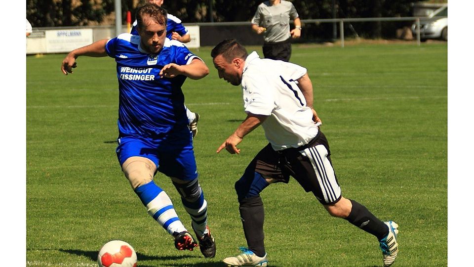 Torjäger Denny Füller (rechts) ist eine große Verstärkung für SW Mauchenheim II. F: Wolff