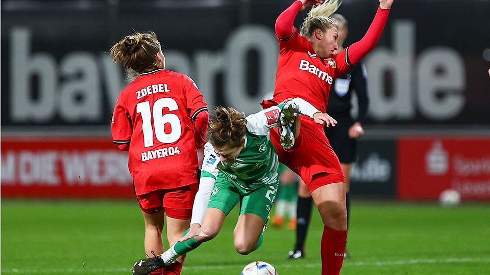 Die Frauen von Bayer 04 haben dreifach gepunktet.