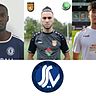 Boris Kivoma, Hamza Ayari und Jung-jae You sind neu beim Siegburger SV.
