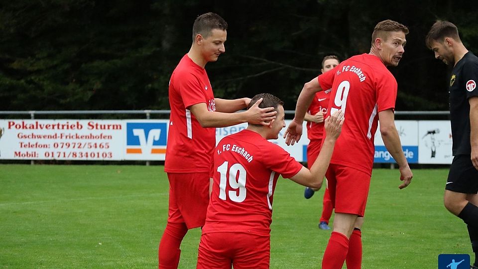 Der FC Eschach holte gegen den TSV Bartholomä den nächsten Dreier. (Archivbild)
