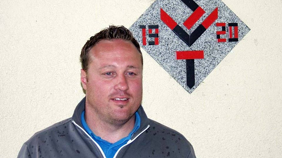 Christoph Schregle, neuer Trainer vom SV Tiefenbach.	 F.: Rolf Maas
