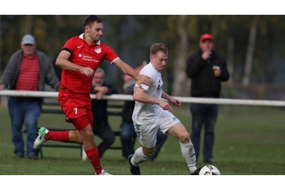 Enges Duell: Kyritz und Golm schenkten sich wenig. Foto: Matthias Haack - Ruppiner Anzeiger
