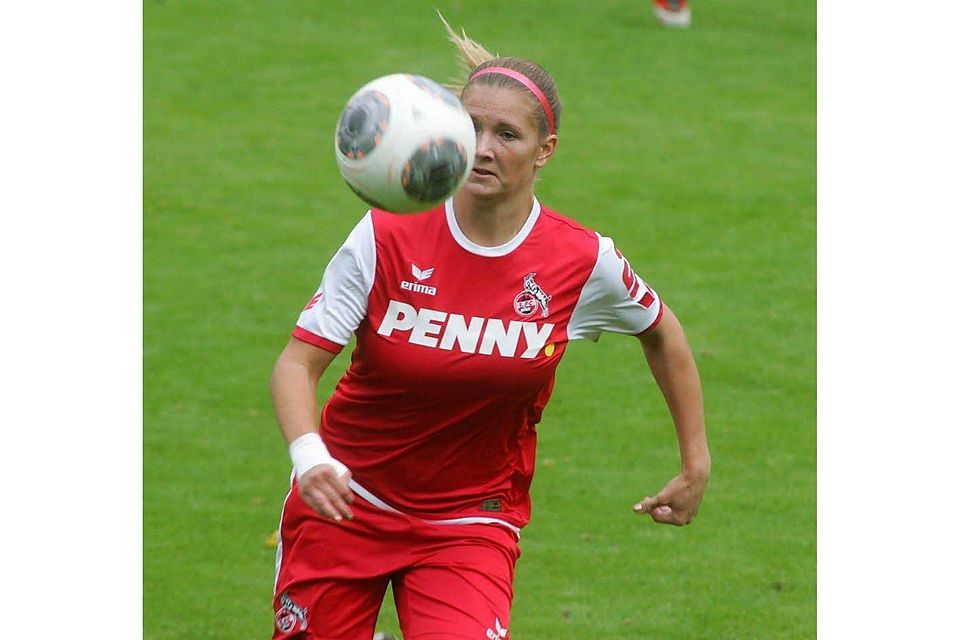 Rachel Rinast bleibt mit dem 1. FC Köln auf Platz eins., Foto: Dahmen