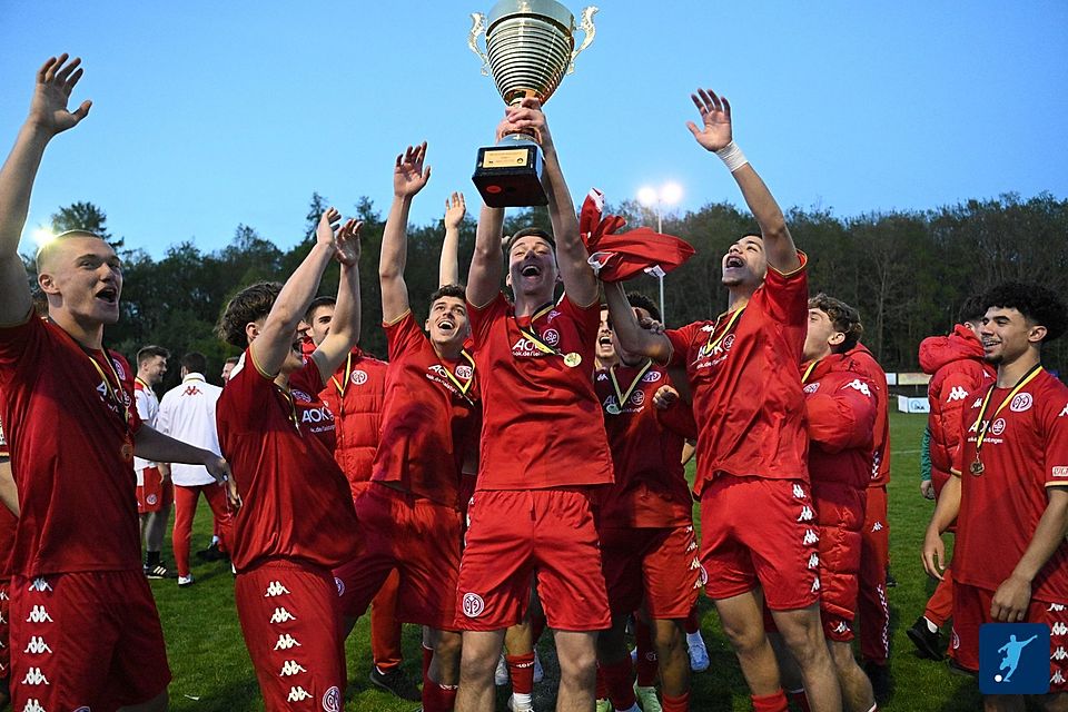 Der FSV Mainz 05 sicherte sich nach der A-Jugend-Meisterschaft auch den Verbandspokal. 