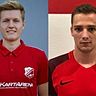 Fabian Kövener (li.) und Andre Huber (re.) sind für den Bayerntreffer des Monats nominiert.