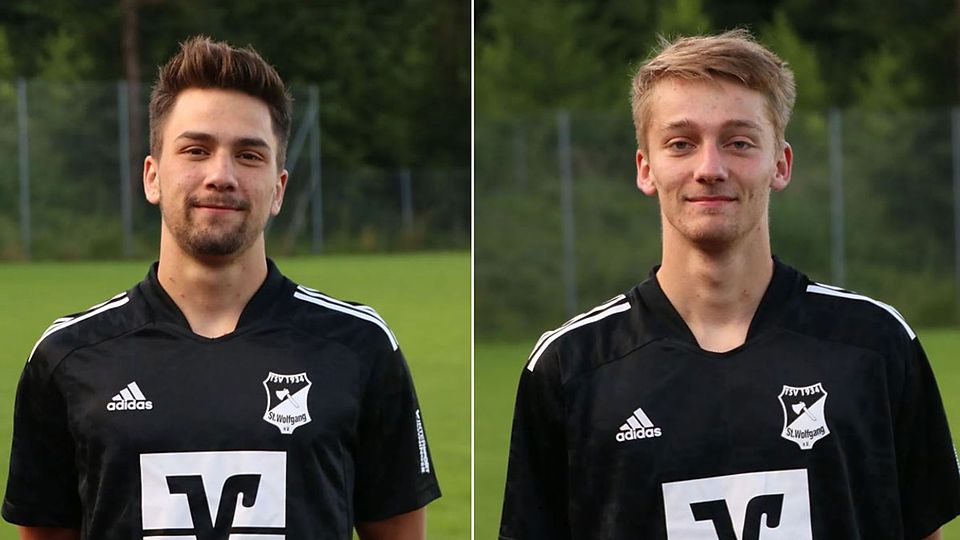 Ludwig Grundei (l.) und Moritz Göschl werden dem TSV St. Wolfgang noch länger fehlen.