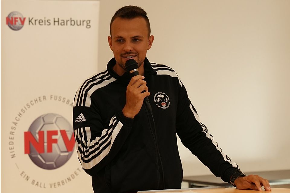 Der neuen Kreisschiedsrichterobmann im NFV Kreis Harburg: Marvin Schories. 