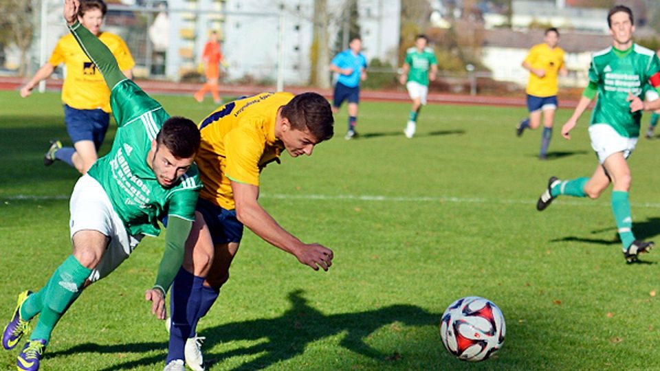 Im Hinspiel gelang Furtwangen (grün) ein 1:0-Sieg, beim Rückspiel in Dettingen-Dingelsdorf wurden die Punkte geteilt. | Archivfoto: Daniel Thoma