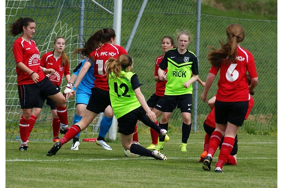 Zuletzt waren die U-17-Juniorinnen dens 1. FFC Hof gegen Frauenbiburg erfolgreichF: Karlheinz Harbich