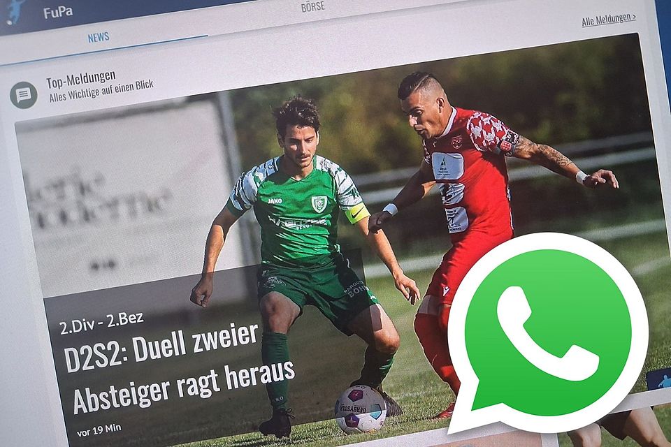 FuPa Luxemburg hat auch einen WhatsApp-Kanal