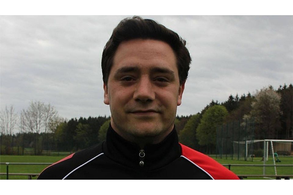 TSV Oberpframmern III-Trainer Benjamin Hintze. Foto: Georg Kast
