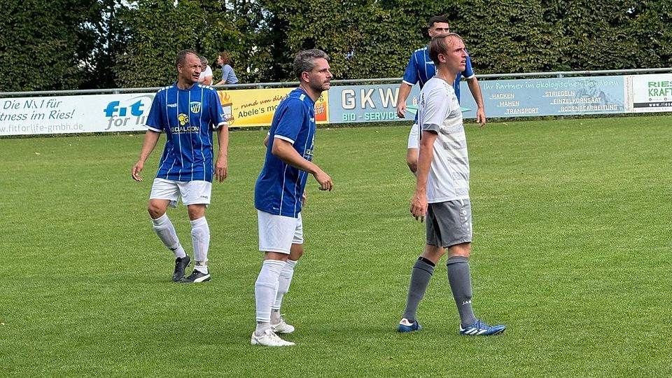 Leonard Lechner (rechts im Bild) brachte den FSV Reimlingen mit seinem Führungstreffer kurz vor der Halbzeitpause auf die Siegesstraße.
