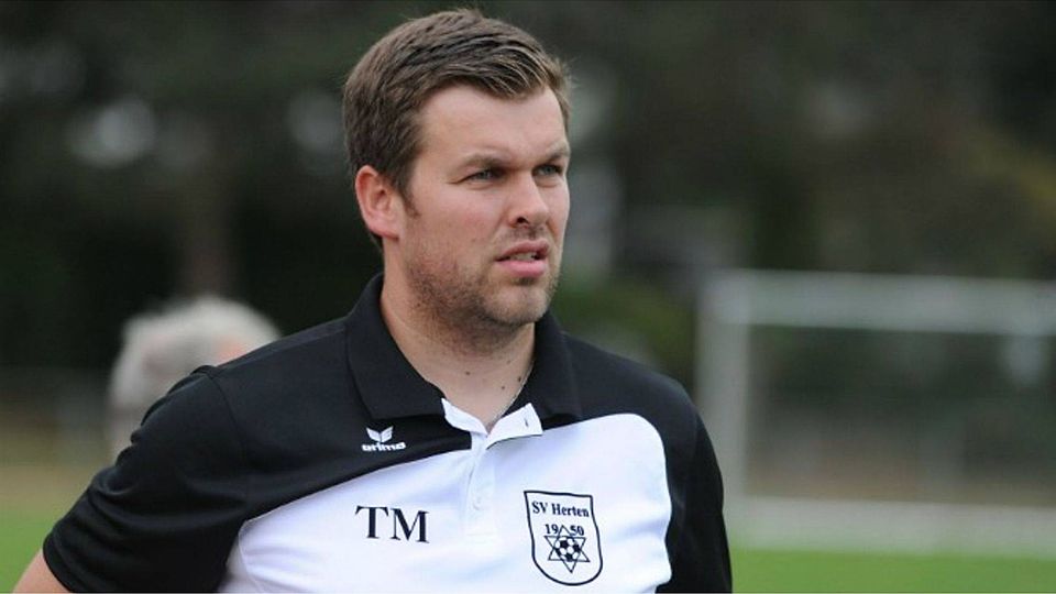 Bis August vergangenen Jahres trainierte Thorsten Meier den SV Herten, ab Sommer steht er beim TuS Binzen an der Seitenlinie. | Foto: Meinrad Schön