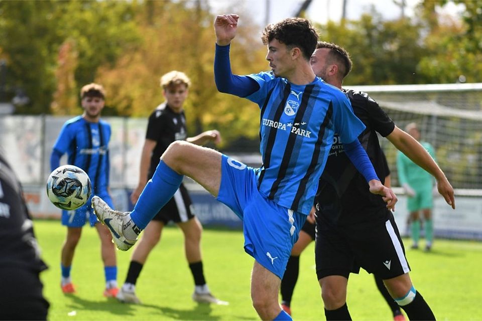 Bruder des Trainers und Torgarant beim SV Rust: Santino Grösser. Auch gegen Sulz traf der 20-Jährige zweimal. Bruder des Trainers und Torgarant beim SV Rust: Santino Grösser. Auch gegen Sulz traf der 20-Jährige zweimal.