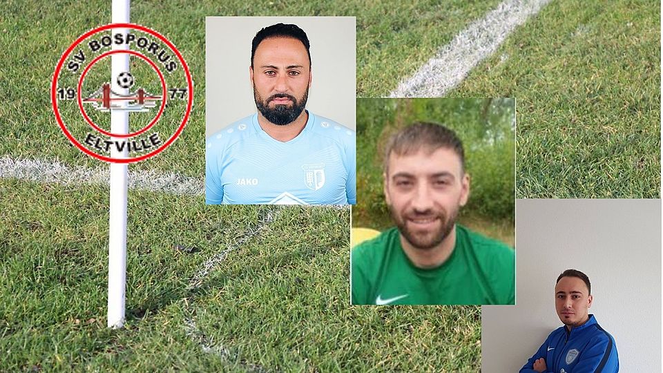 Drei Neuzugänge für den SV Bosporus Eltville (Hakan Gündogdu, Okan Alkin, Dursun Bilgili).