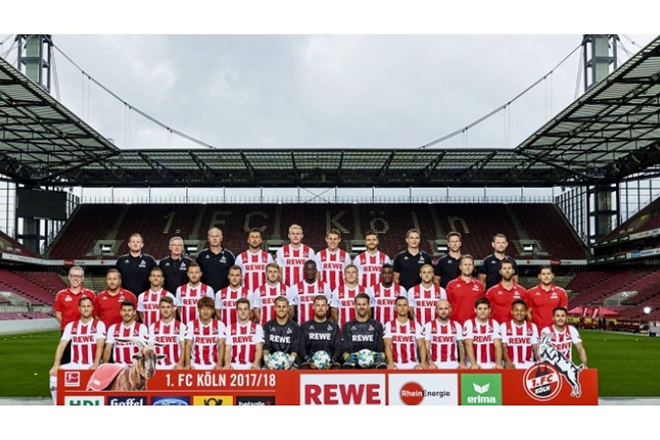 Der 1. FC Köln wird sich am Sonnabend im Nordsee-Stadion vorstellen. Trainer Peter Stöger will mit dem bestmöglichen Kader in die Seestadt anreisen. Foto: 1. Köln