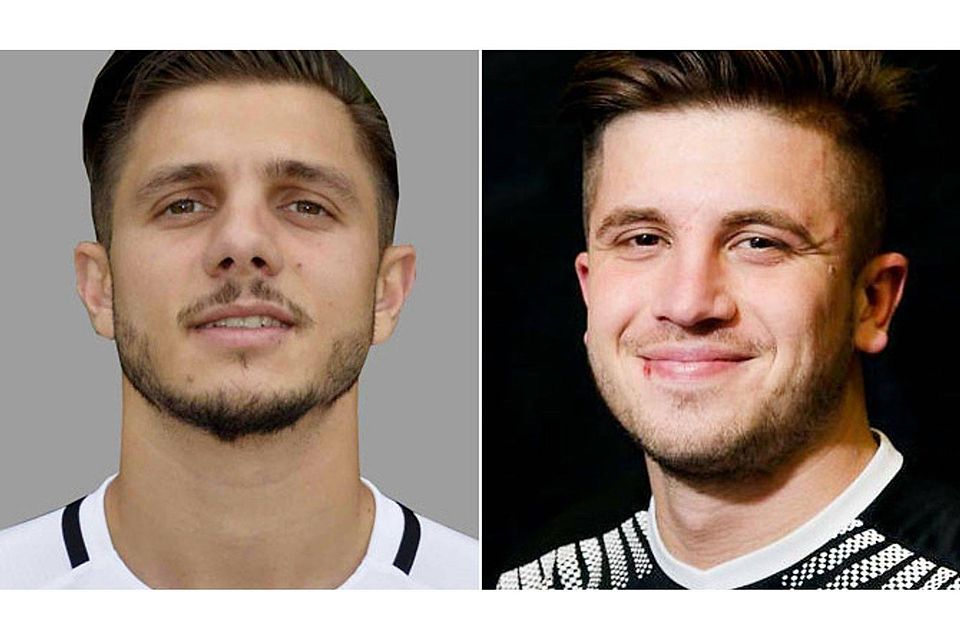 Giovanni Goia (links) und Dusan Jevtic laufen künftig für Türkspor Augsburg auf.