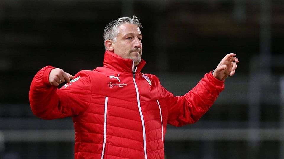 Jürgen Kamny haderte gegen Münster mit der Chancenverwertung. Ein Punkt wäre drin gewesen. Foto: Baumann