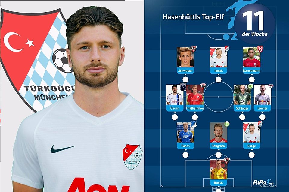 In der Top-Elf von Patrick Hasenhüttl befinden sich einige bekannte Gesichter. Türkgücü München
