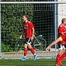 Dennis Forell (l.) und Kapitän Steffen Grüne (r.) wollen auch in der neuen Spielzeit mit dem FC Dahl/Dörenhagen Grund zum Jubeln haben. 