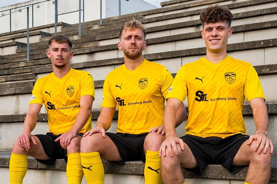 Die Neuzugänge (v.l.n.r.): Vincent Schubert, Klaus Puff und Kevin Thau.