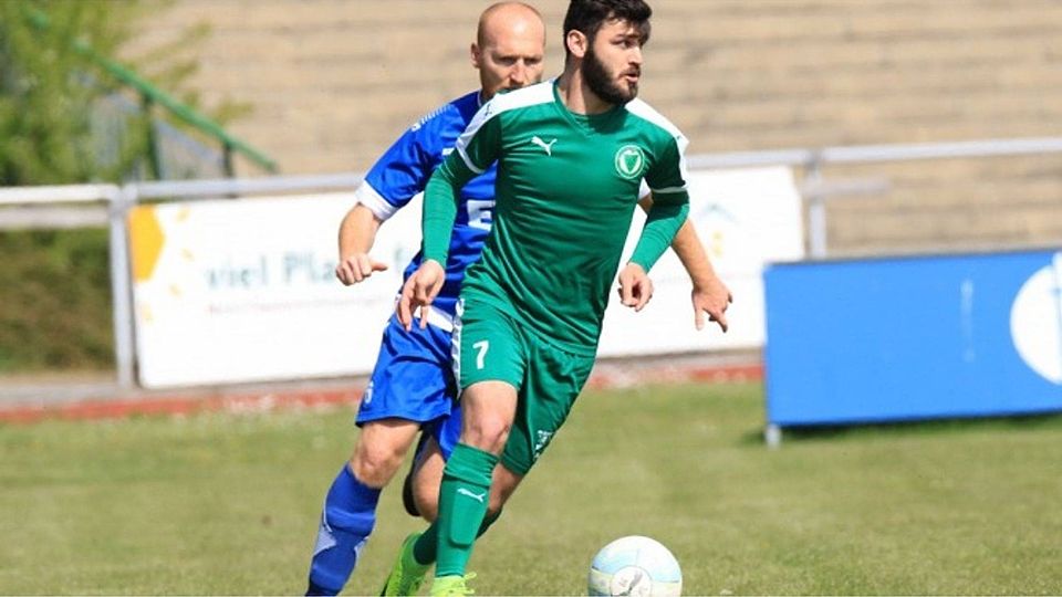 Frunsik Hovhannisyan spielte bereits in Merseburg unter Farih Kadic.                         F: Kölbel