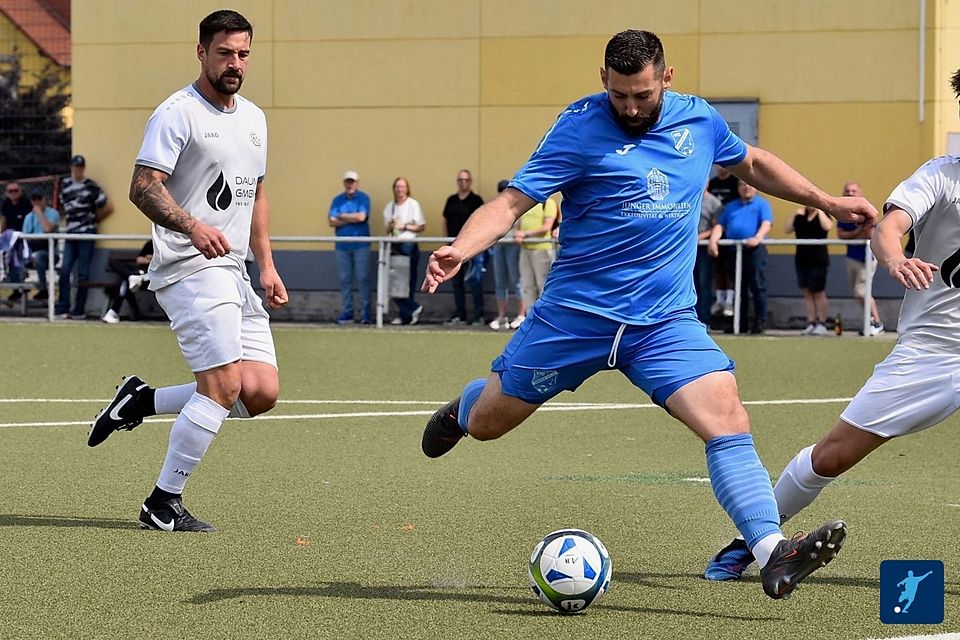 Mit sechs Toren beim 8:1 gegen FC 07 Bensheim war er der Matchwinner für den VfB Ginsheim: Can Cemil Özer.