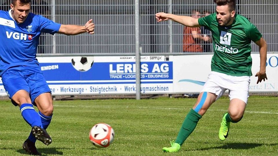 Amir Redzic (rechts) spielte bereits vor zwei Jahren für den SV Bad Rothenfelde.