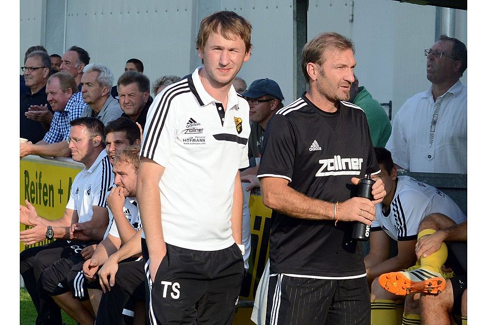 Uli Karmann (re.) und Thomas Seidl (re.) bleiben eine weitere Saison bei der DJK Vilzing. F: Meier