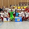 Der FC Ergolding setzte sich in der vergangenen Saison die niederbayerische Hallenkrone auf. 