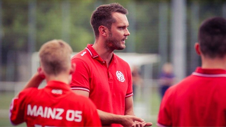 05-Coach Bartosch Gaul war mit der Leistung seiner Elf zufrieden.   Archivfoto: Mainz 05