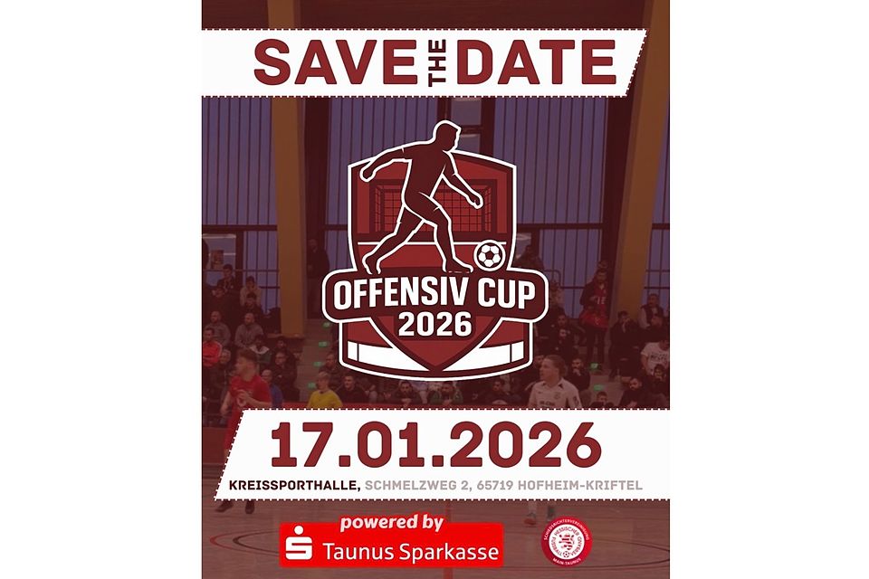 Am 17. Januar steigt der Offensiv-Cup in Kriftel. Am 17. Januar steigt der Offensiv-Cup in Kriftel.